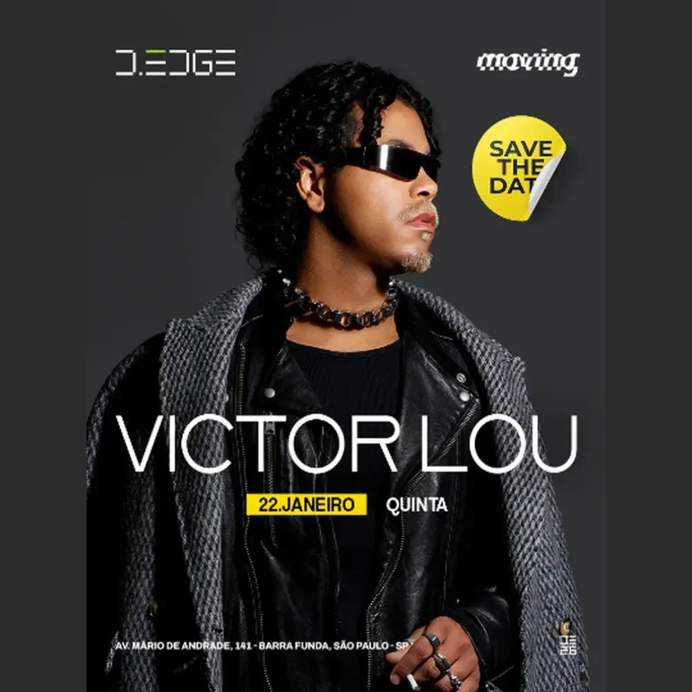 D-EDGE SP com Victor Lou - Ingressos com desconto